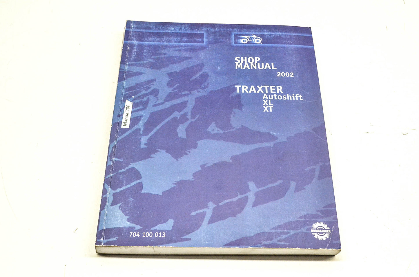 OEM BRP 704100013 2002 Traxter Autoshift XL XT Shop Manual