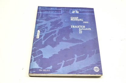 OEM BRP 704100013 2002 Traxter Autoshift XL XT Shop Manual