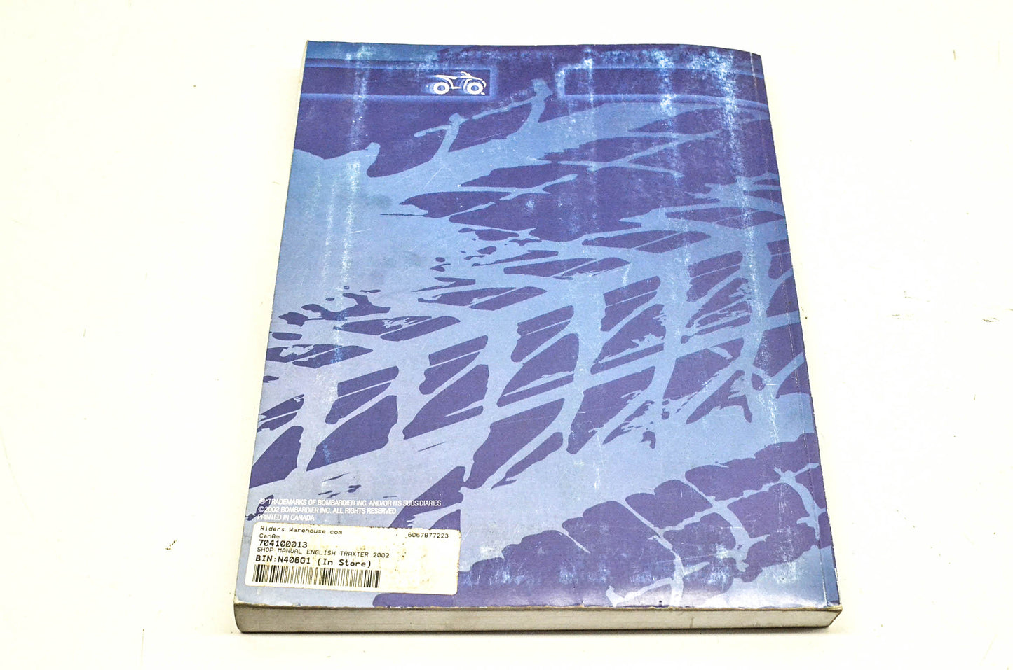 OEM BRP 704100013 2002 Traxter Autoshift XL XT Shop Manual
