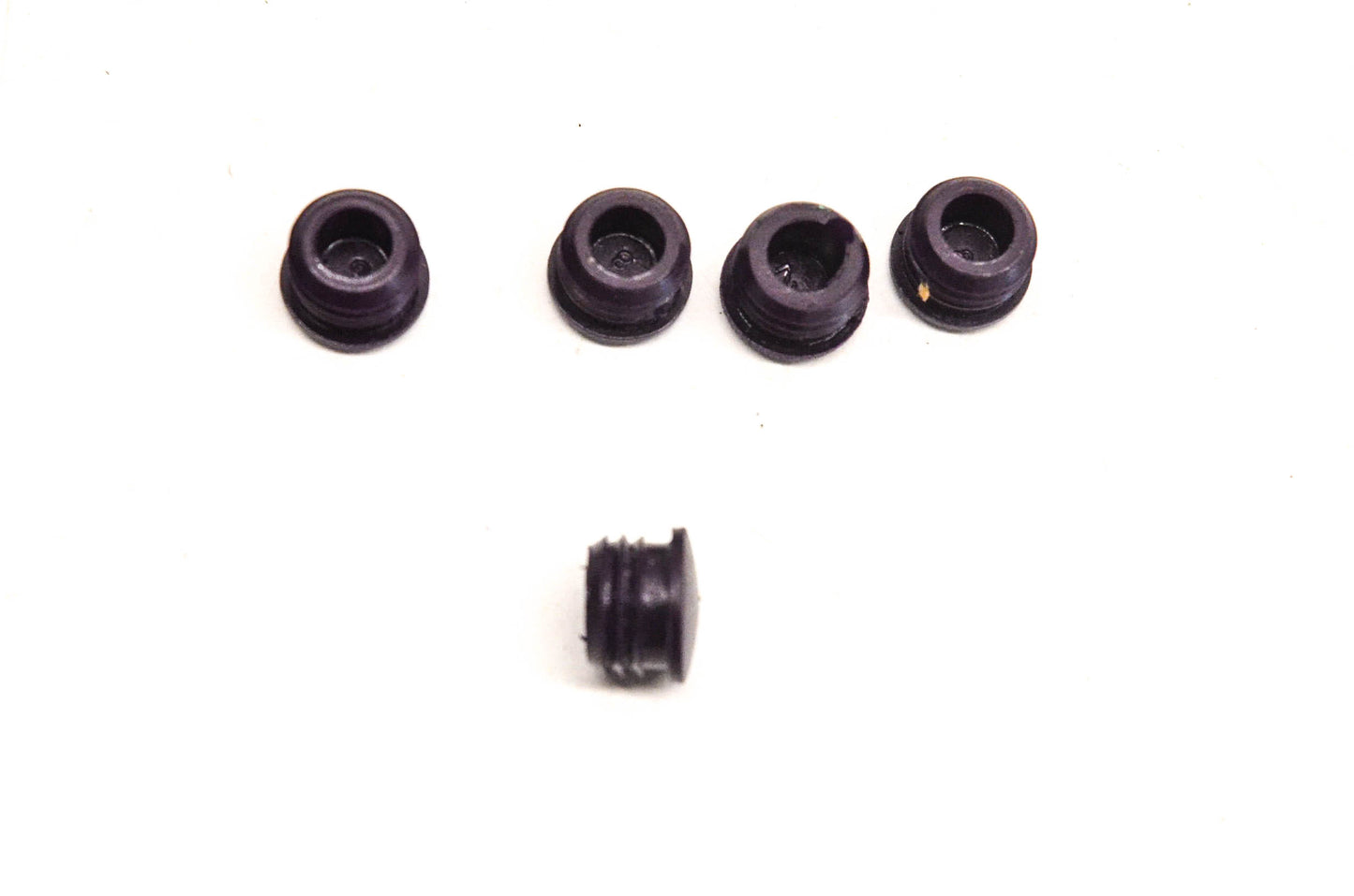 Aftermarket 293000062 Violet Bumper Plugs Qty 5 NOS