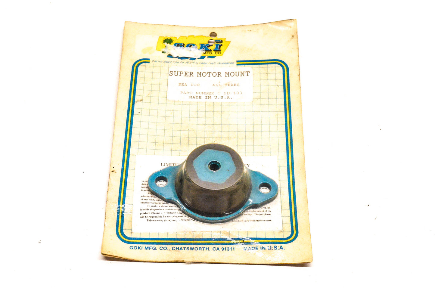 Goki SD-103 Super Motor Mount NOS