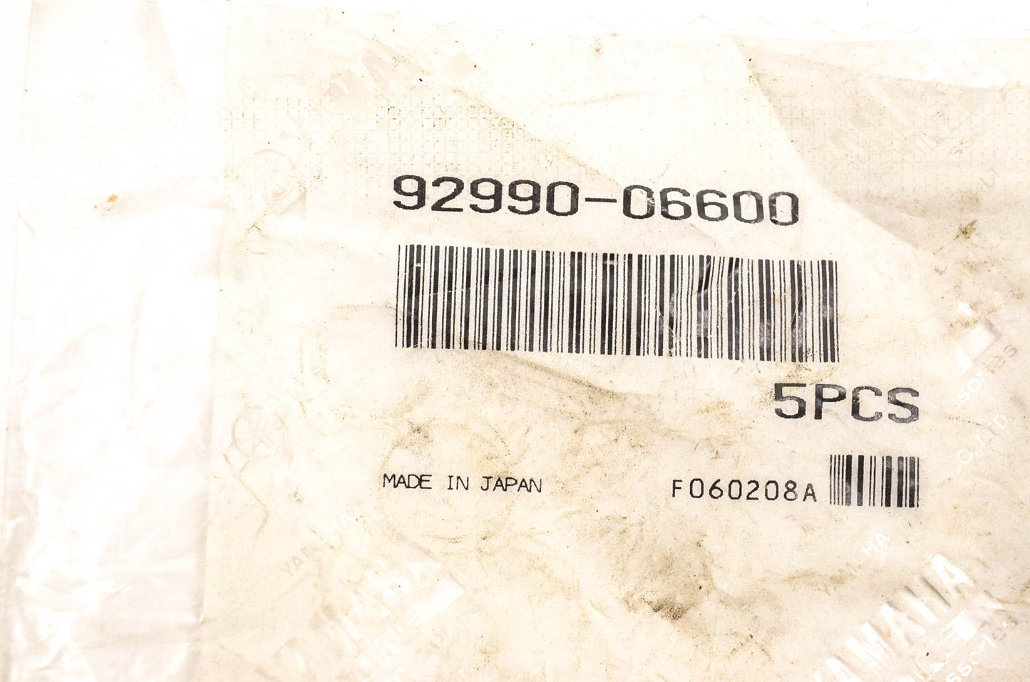 New OEM Yamaha 92990-06600-00 Washers Qty 5 NOS