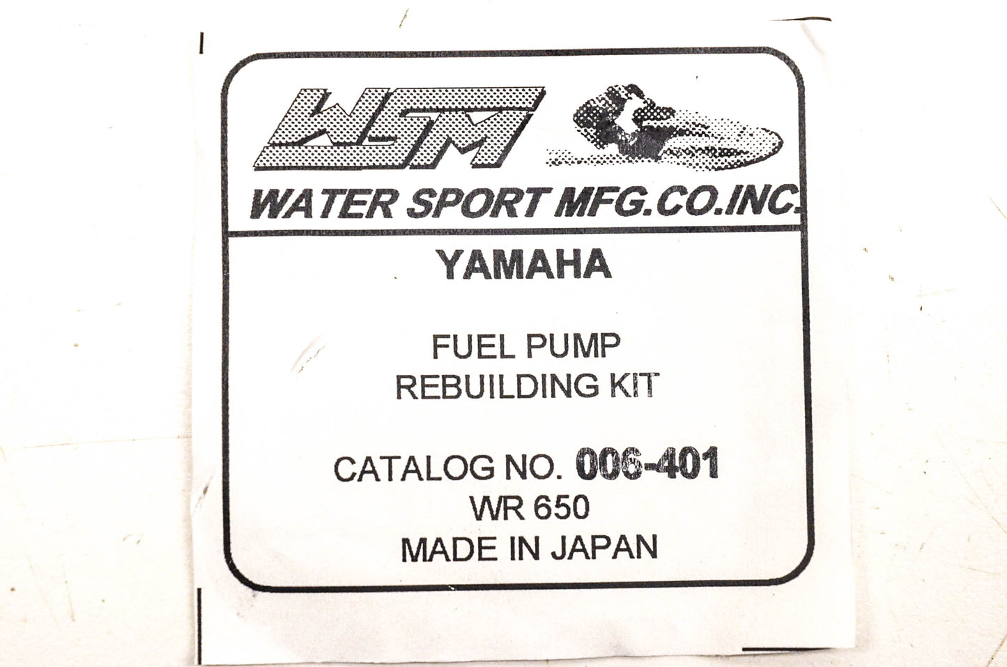 WSM 006-401 Fuel Pump Rebuild Kit Waverunner 650 NOS