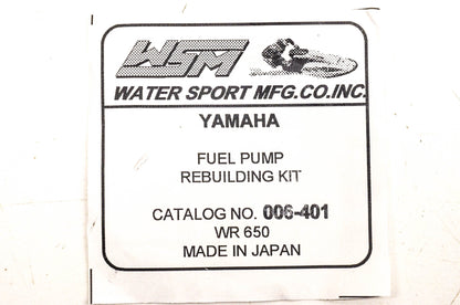 WSM 006-401 Fuel Pump Rebuild Kit Waverunner 650 NOS