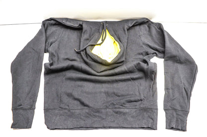 OEM Ski-Doo Black Medium Hooded Sweatshirt