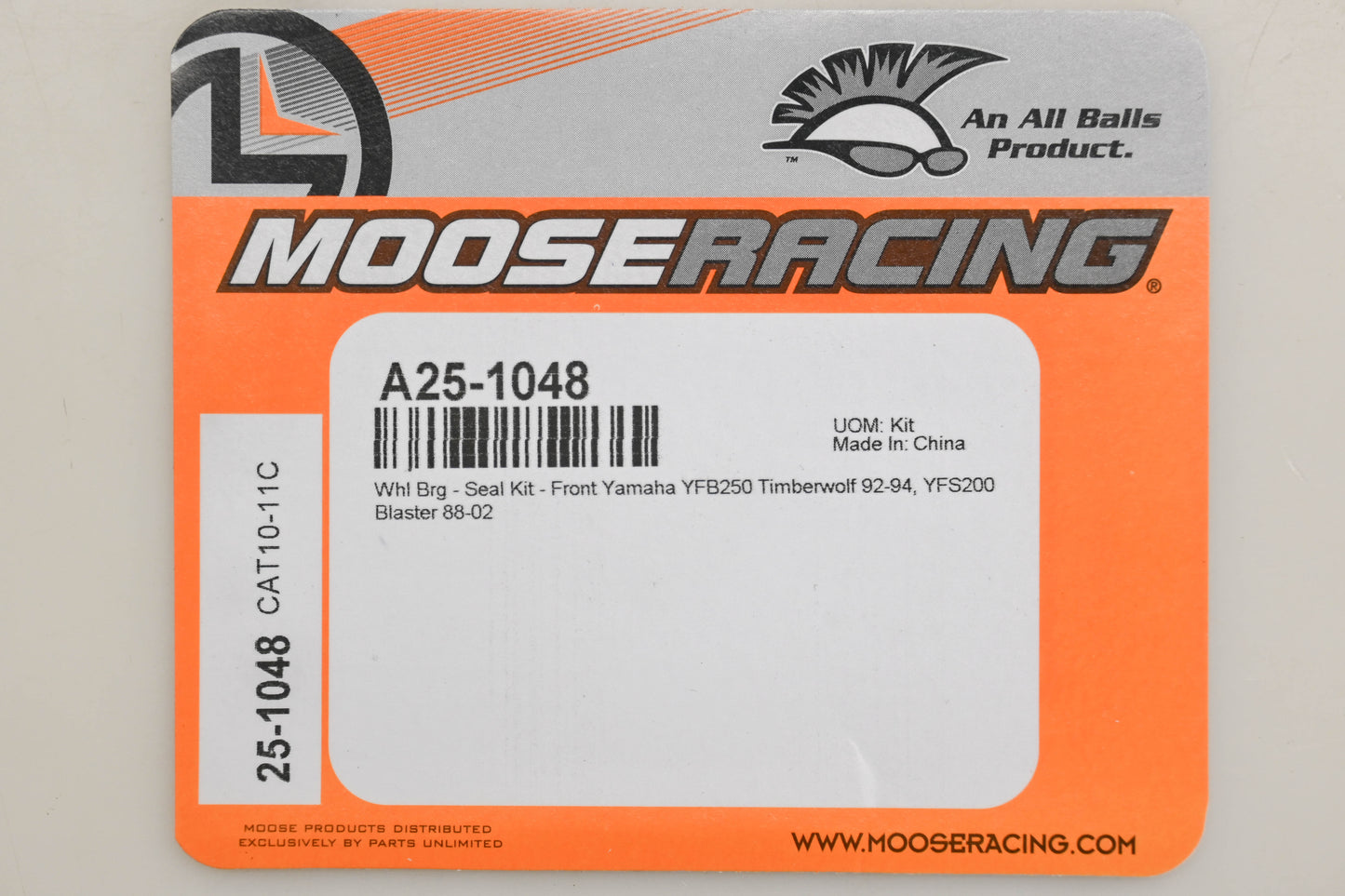 Moose Racing A25-1048 Wheel Bearing Kit 88-02 Yamaha Blaster 200 Qty 1 NOS