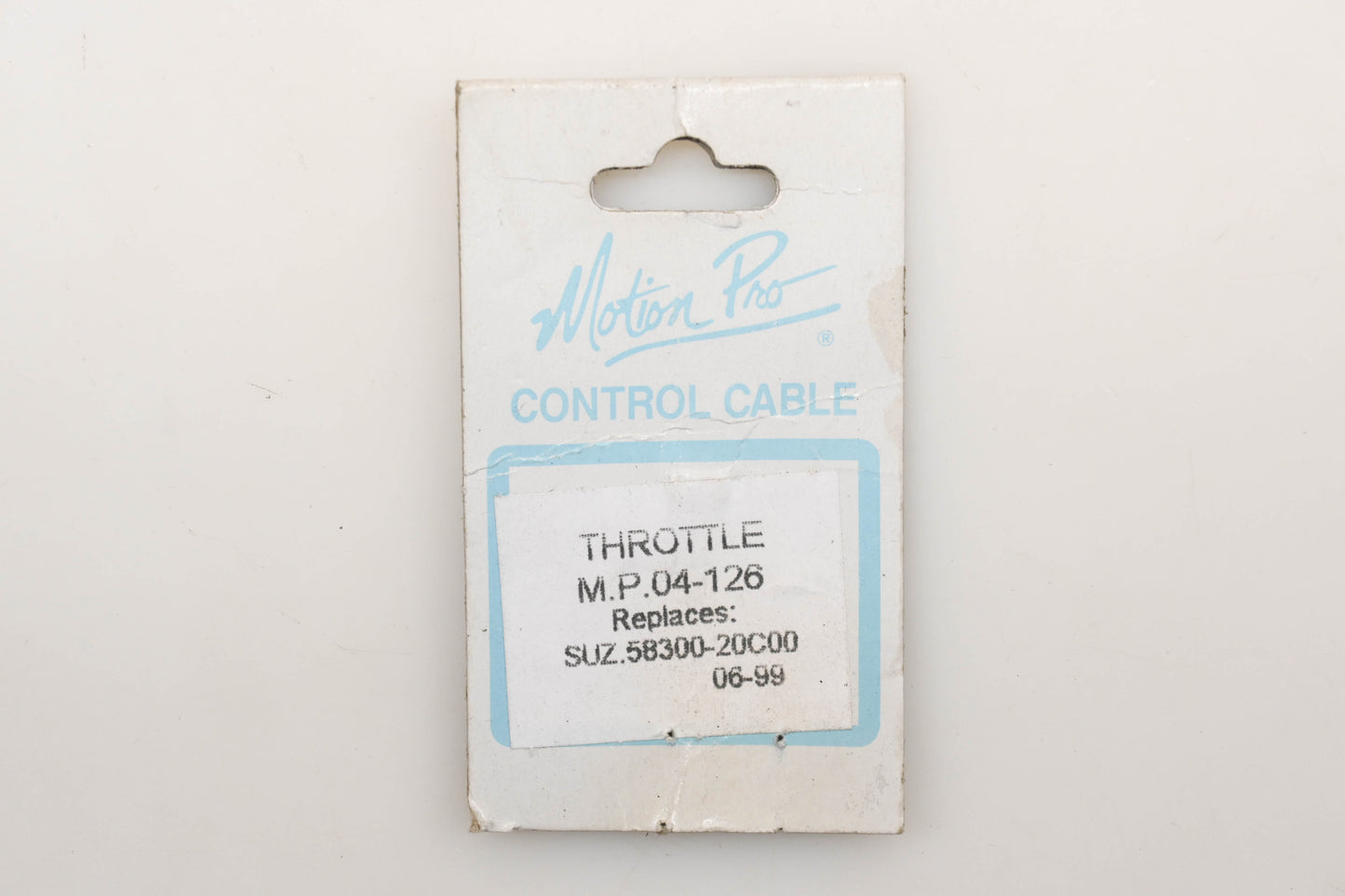 Motion Pro 04-126, 58300-20C00 Throttle Cable Qty 1 NOS