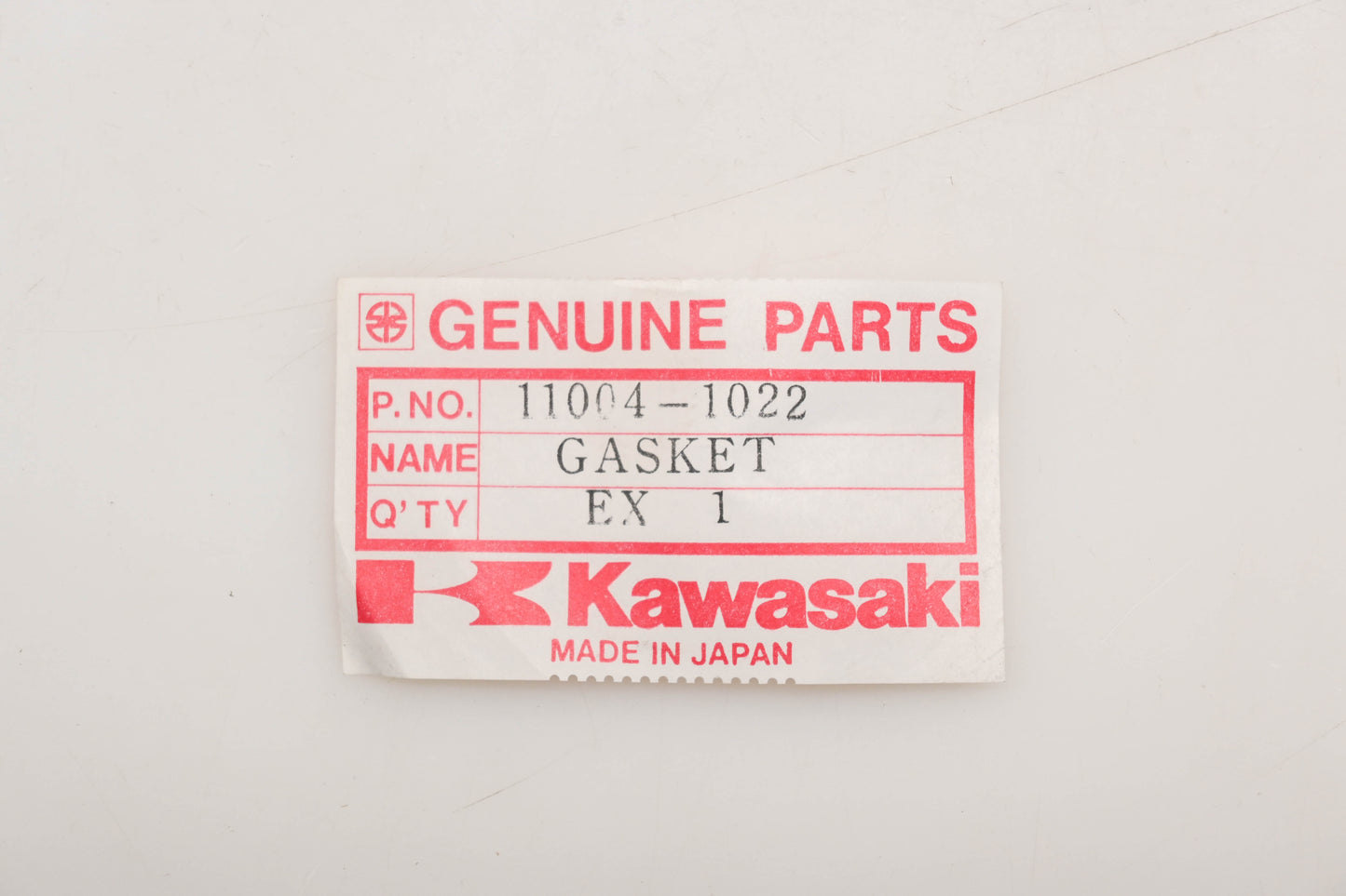 New OEM Kawasaki 11004-1022 Cylinder Head Gasket Qty 1 NOS