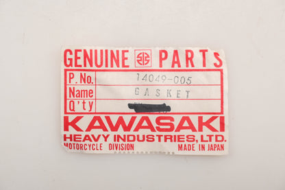 New OEM Kawasaki 14049-005 Clutch Cover Gaskets Qty 2 NOS