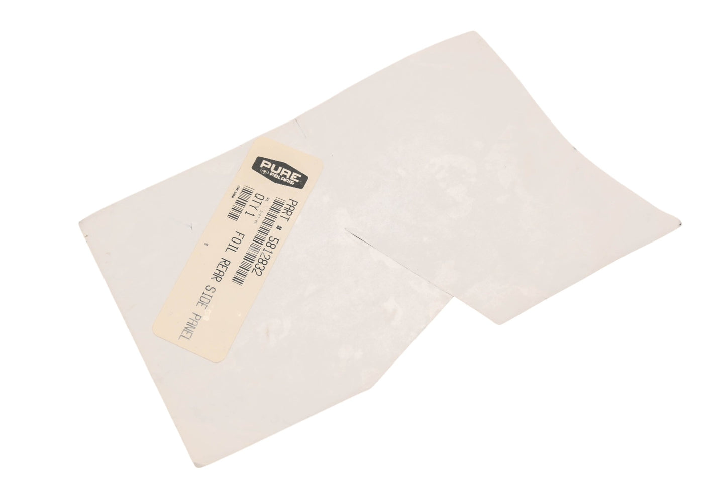 New OEM Polaris 5812832 Rear Side Panel Foil Qty 1 NOS