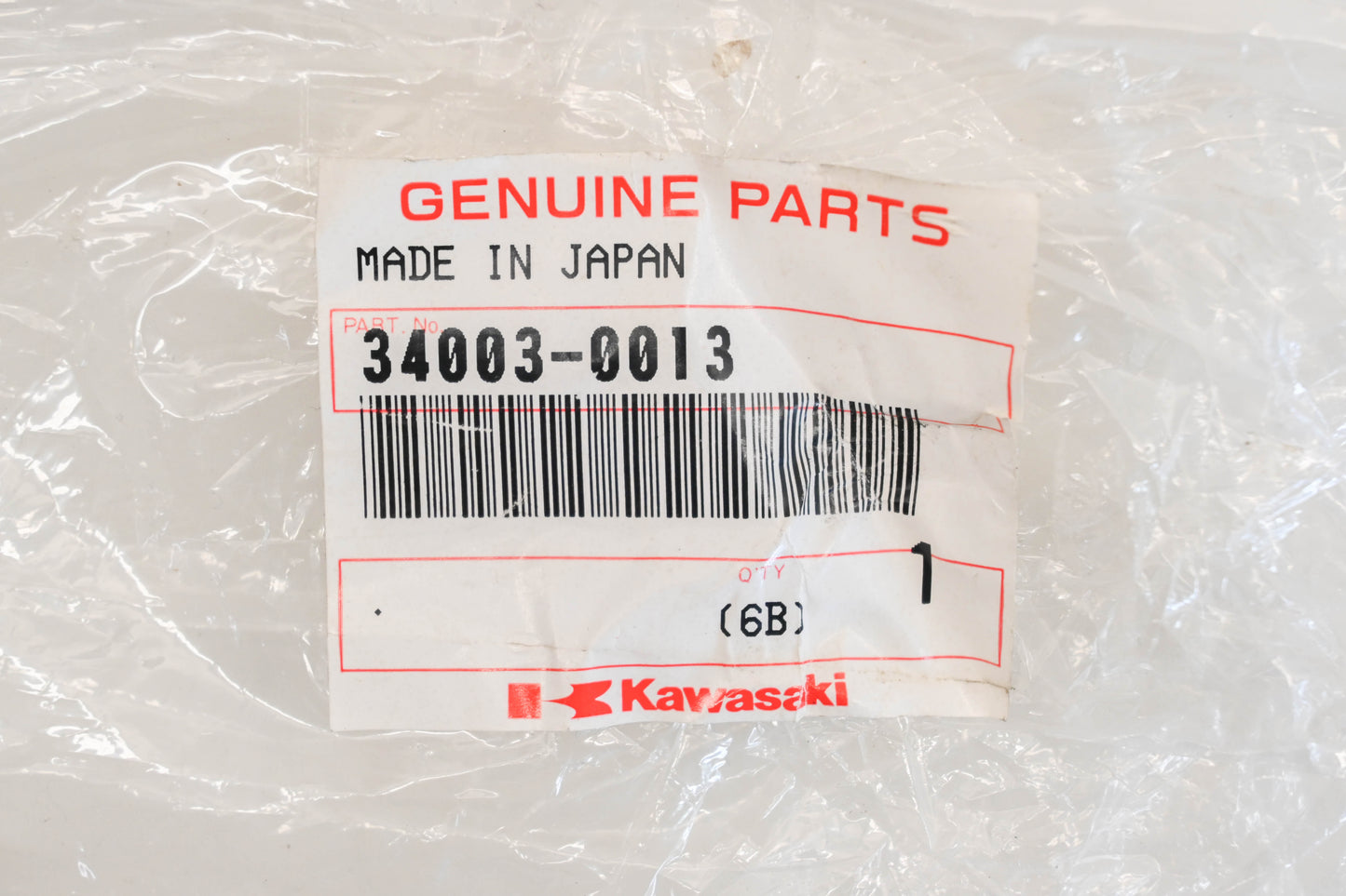 New OEM Kawasaki 34003-0013 Front Right Hand Step Holder Qty 1 NOS