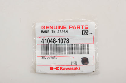 New OEM Kawasaki 41048-1078 Brake Shoe Qty 1 NOS