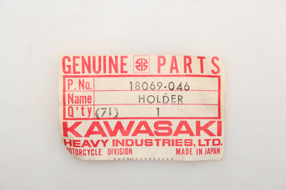 New OEM Kawasaki 18069-046 Exhaust Pipe Holder Qty 1 NOS