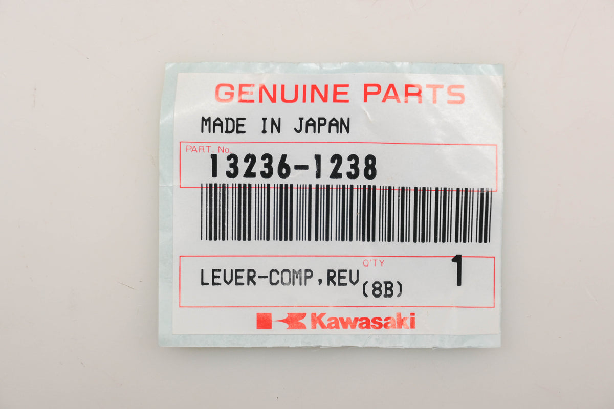 New OEM Kawasaki 13236-1238 Reverse Lever Qty 1 NOS