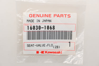 New OEM Kawasaki 16030-1068 Float Valve Seat Qty 1 NOS