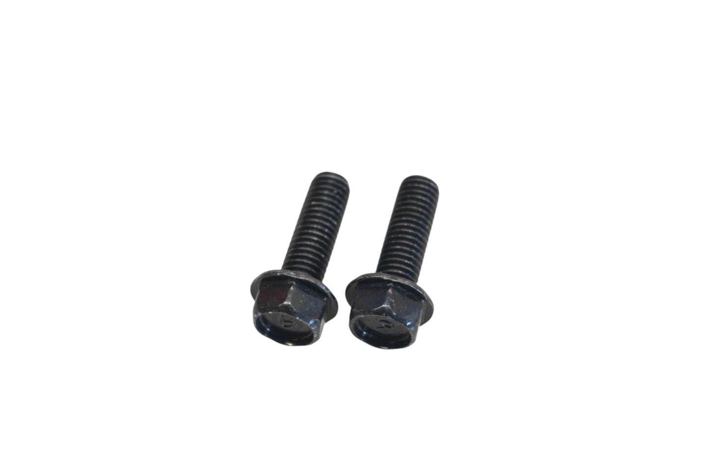 New OEM Kawasaki 130S0825 Black Flanged Bolts 8X25 Qty 2 NOS