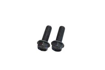 New OEM Kawasaki 130S0825 Black Flanged Bolts 8X25 Qty 2 NOS