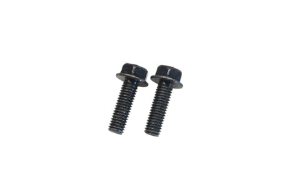New OEM Kawasaki 130S0825 Black Flanged Bolts 8X25 Qty 2 NOS
