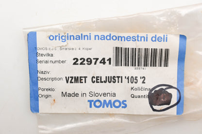 Tomos 229741 Brake Pad Springs Qty 3 NOS
