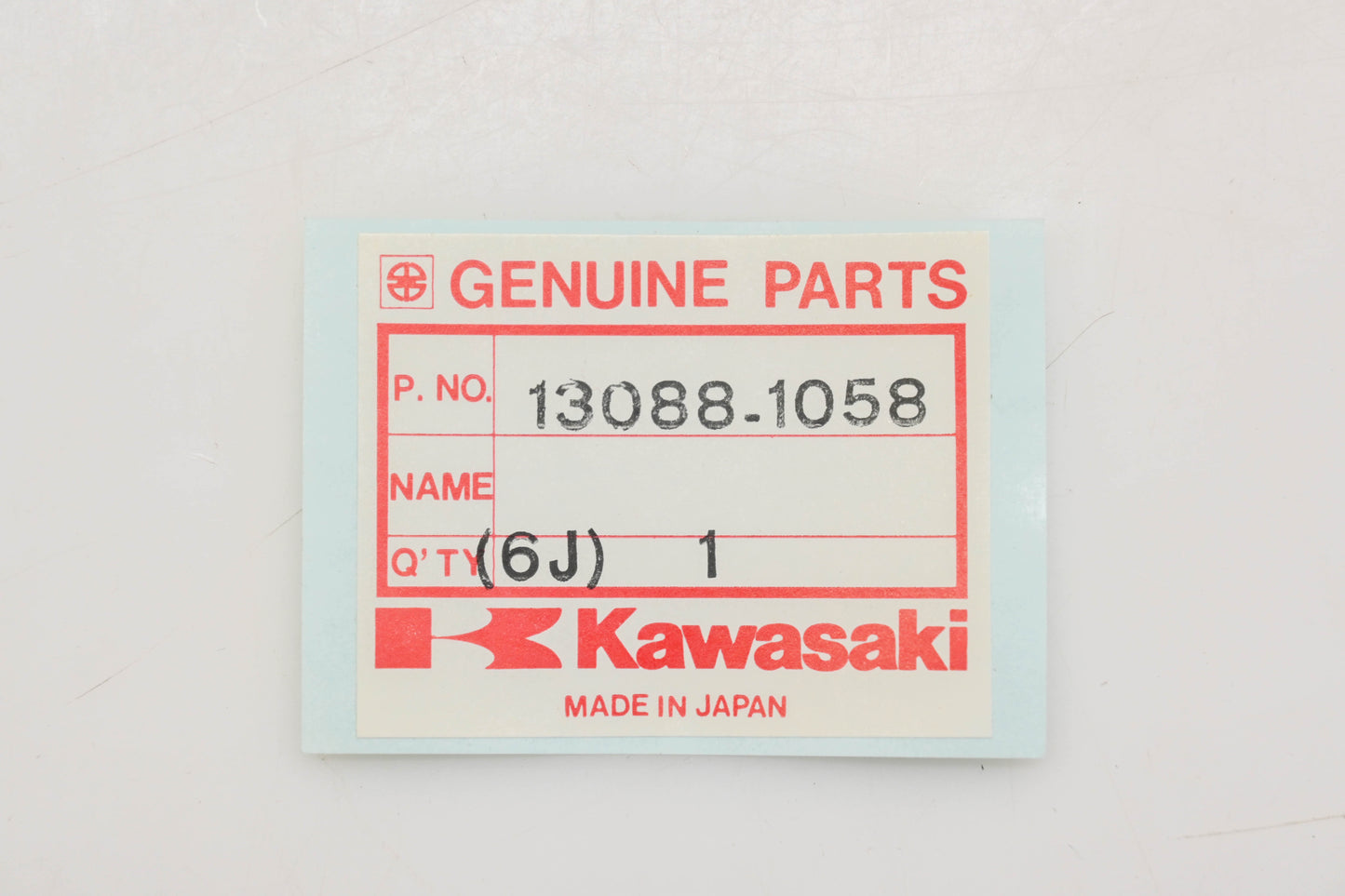 New OEM Kawasaki 13088-1058 Friction Plate Qty 1 NOS