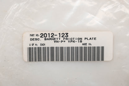 Barnett 2012-123 Clutch Disc Yamaha FZR600 YZ60 YZ80 YZ85 Qty 1 NOS