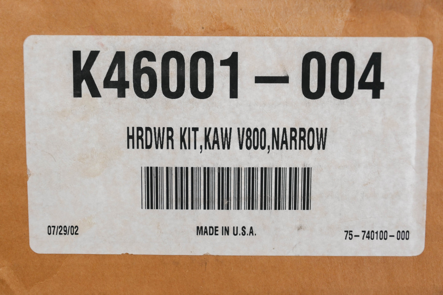 New OEM Kawasaki K46001-004 Short Windshield Mounting Kit Qty 1 NOS