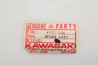 New OEM Kawasaki 41027-036 Inner Spokes Qty 9 NOS
