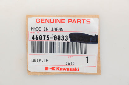 New OEM Kawasaki 46075-0033 Left Hand Grip Qty 1 NOS