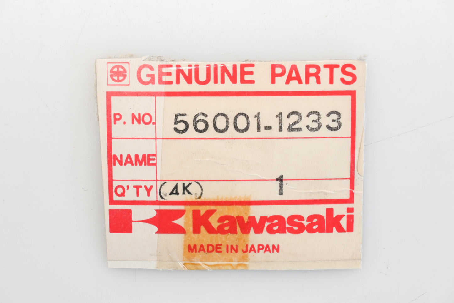 New OEM Kawasaki 56001-1233 Left Hand Mirror Assembly Qty 1 NOS
