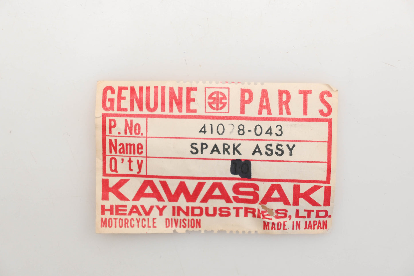 New OEM Kawasaki 41028-043 Front Outer Spokes Qty 10 NOS