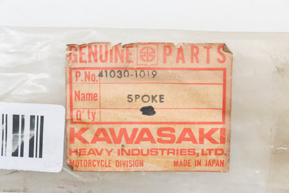 New OEM Kawasaki 41030-1019 Left Hand Front Outer Spokes Qty 9 NOS