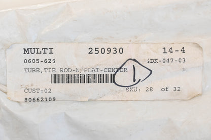 New OEM Arctic Cat 0605-626 14-1/4" Tie Rod Tube Qty 1 NOS