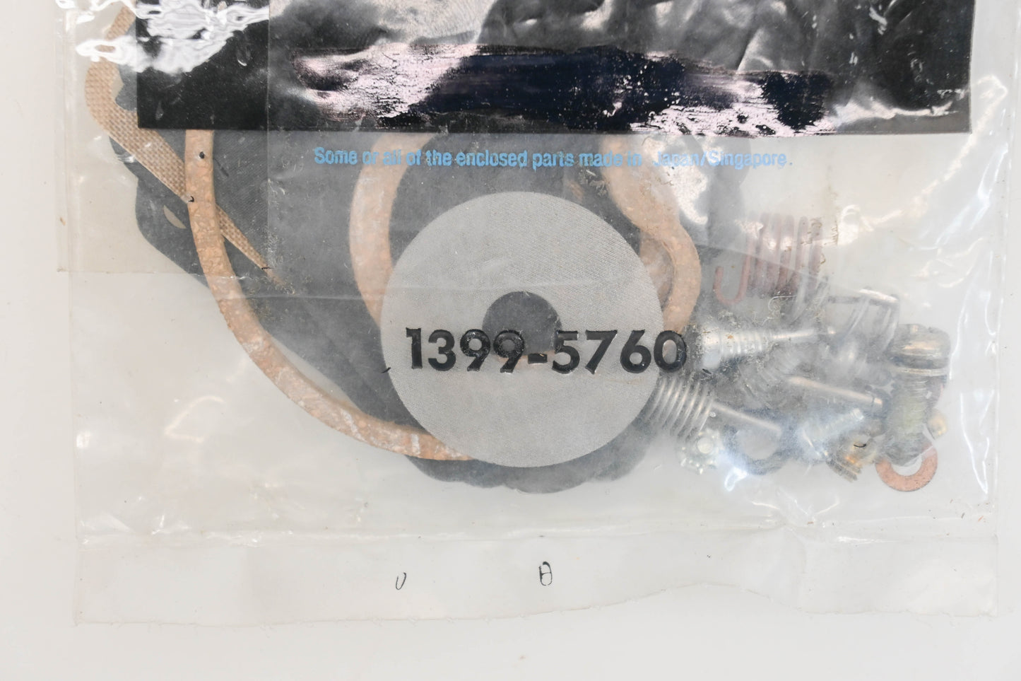 Aftermarket 1399-5760 Carburetor Repair Kit Qty 1 NOS