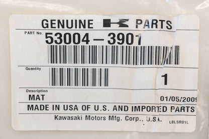 New OEM Kawasaki 53004-3901 28-1/2" x 4" Left Hand Front Deck Mat Qty 1 NOS