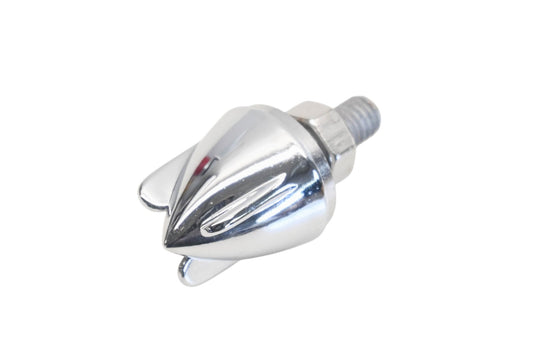 Highway Hawk 03-100 M6 Chrome Bullet Nut Assembly NOS