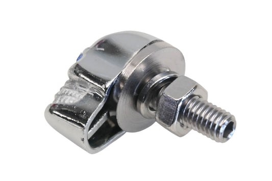 Highway Hawk 03-103 Blue M6 Chrome Skull Nut Assembly NOS