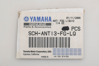 New OEM Yamaha SCH-ANTI3-FG-LQ Anti-Fog Liquid 1/4 Oz Qty 1 NOS