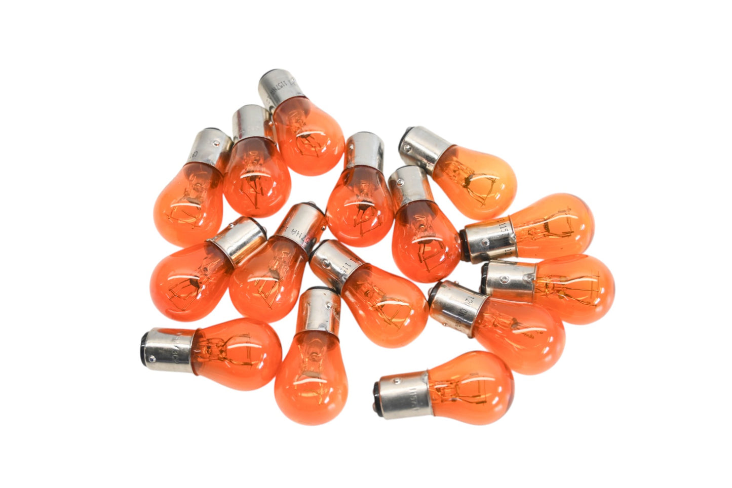 Candlepower 1157NA, 11826 Taillight Turn Signal Bulbs Amber 12V Qty 15 NOS