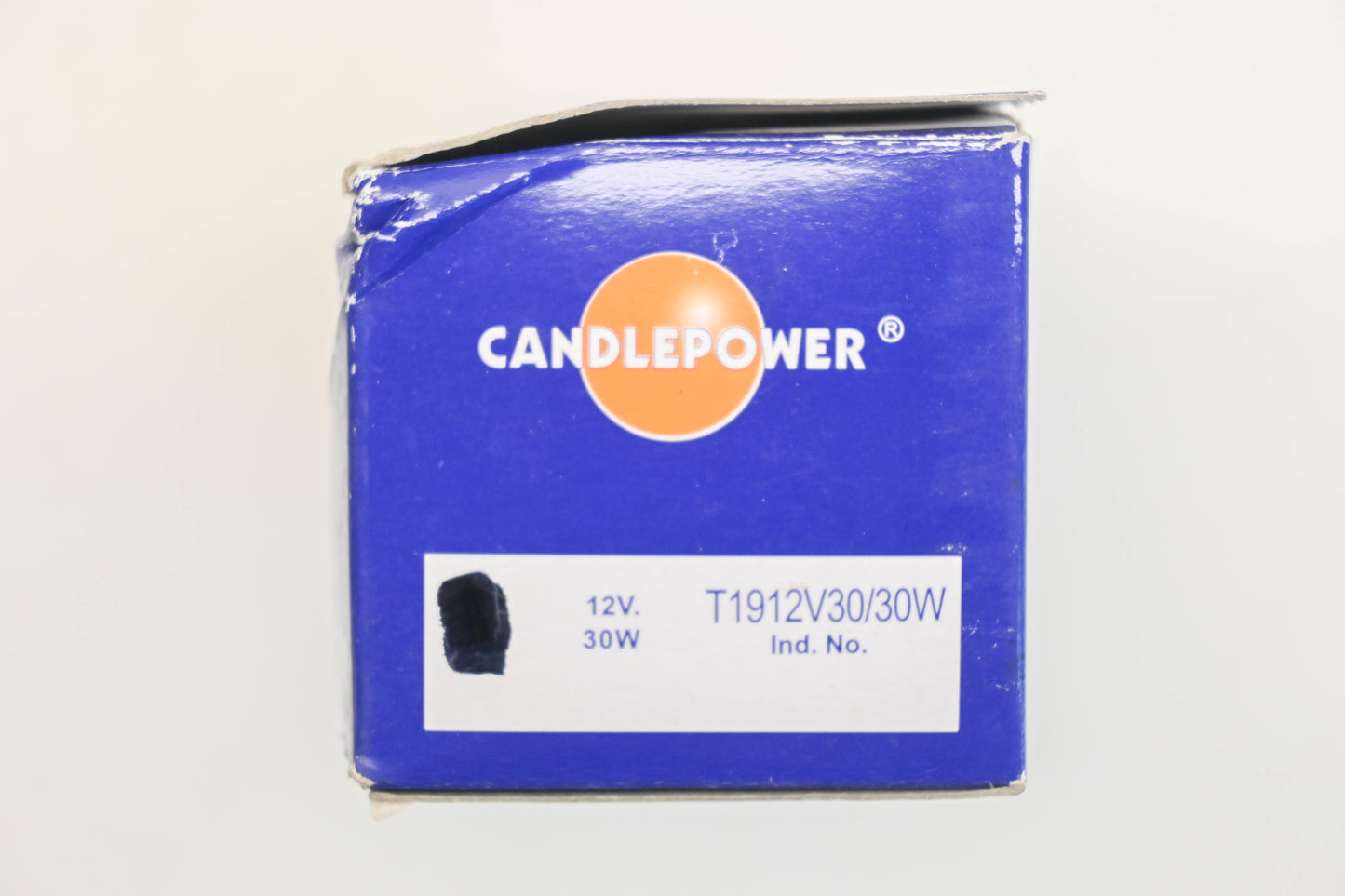 Candlepower T1912V30, 12-6030 Miniature Lamps 12V 30/30W P15D-1 Qty 1 NOS