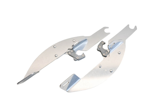 Memphis Shades 2321-0119 Batwing Plate Kit Honda VTX1300 03-08' Qty 1 NOS