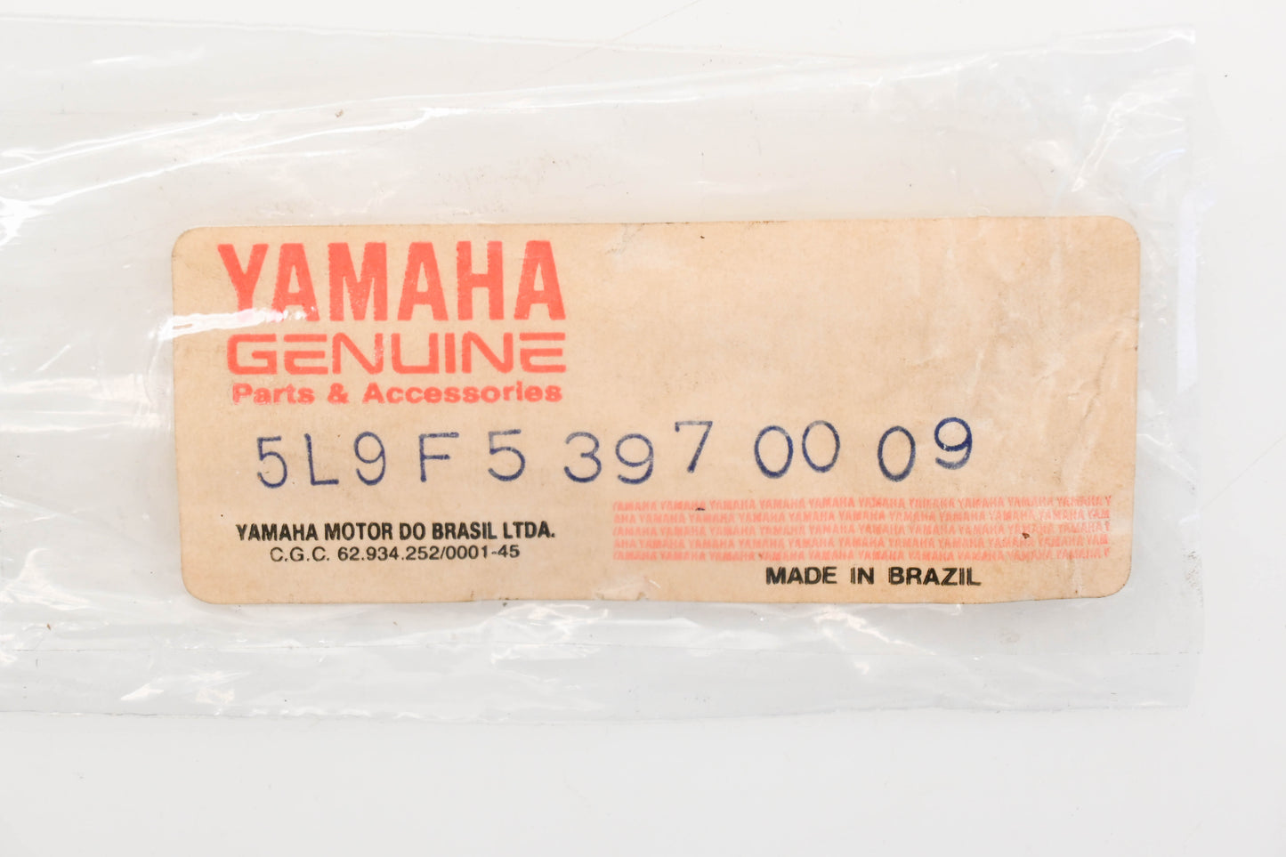 New OEM Yamaha 5L9-F5397-00-09 Wheel Spoke Qty 1 NOS