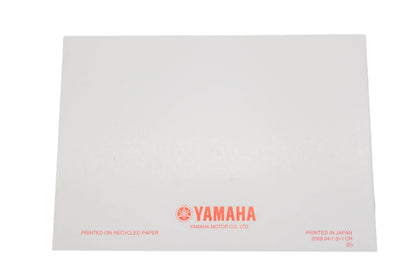 New OEM Yamaha LIT-11626-22-02 Owner's Manual Parents Young & Off Highway Qty 1 NOS