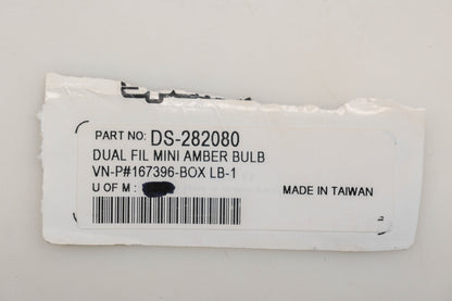 Drag Specialties DS-282080 Mini Amber Bulbs Qty 2 NOS