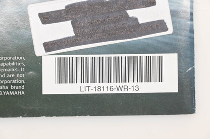 OEM Yamaha LIT-18116-WR-13 2013 Waverunners Features Booklet Qty 1