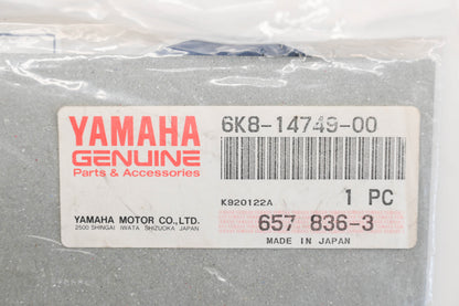 New OEM Yamaha 6K8-14749-00-00 Muffler Damper Gasket Qty 1 NOS