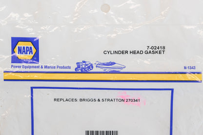 NAPA 7-02418, 270341 Cylinder Head Gasket Qty 1 NOS