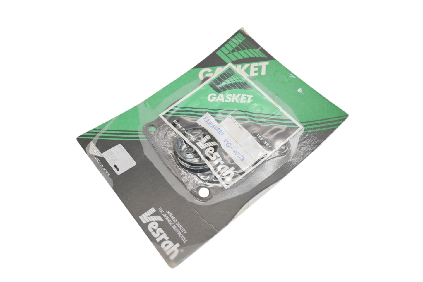 Vesrah VG-4057M/8057M Top Gasket Set Kawasaki KX125 Qty 1 NOS