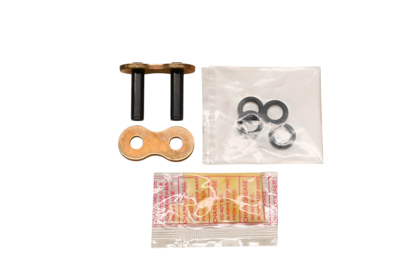 DID 50VXZJ, 122708 Gold Rivet Type Master Link Kit Qty 1 NOS