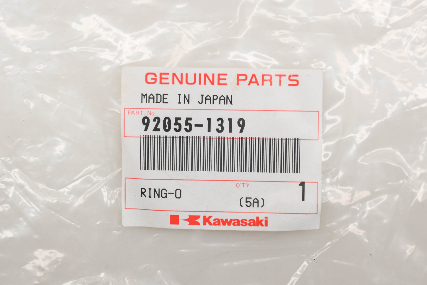 New OEM Kawasaki 92055-1319 O-Ring Qty 1 NOS