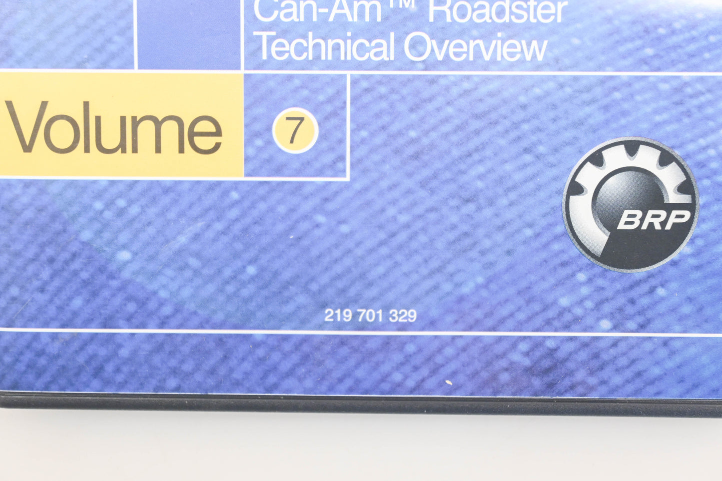 Aftermarket 219701329 Technical Overview Volume 7 DVD for Can-Am Roadster NOS